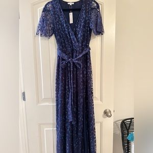 Baltic Born embossed maxi dress